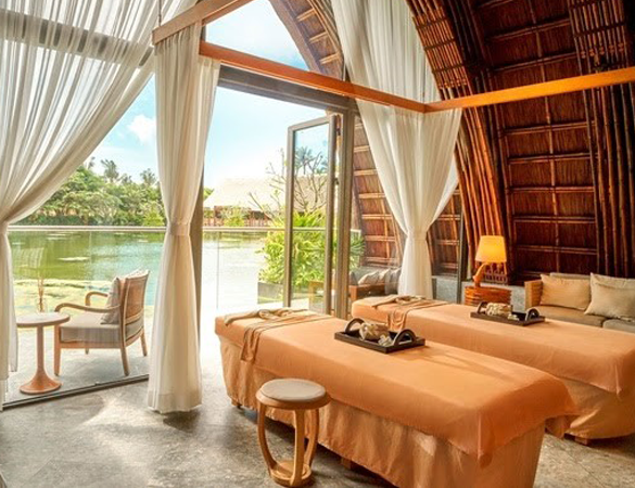 VietBeauty setup khu massage trị liệu Hotel Resort